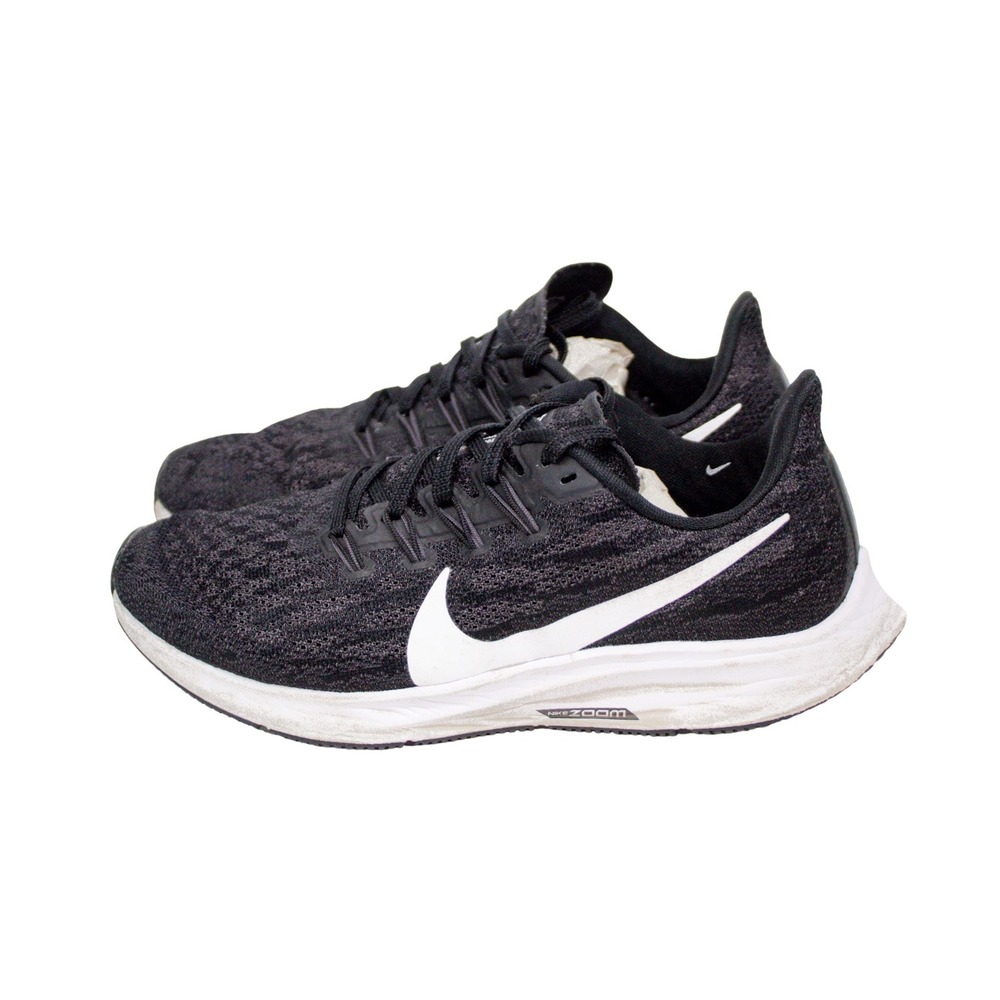 Nike Air Zoom Pegasus 36 Sneakers Black / White Athletic Shoes Women's Size 7 - Picture 3 of 7